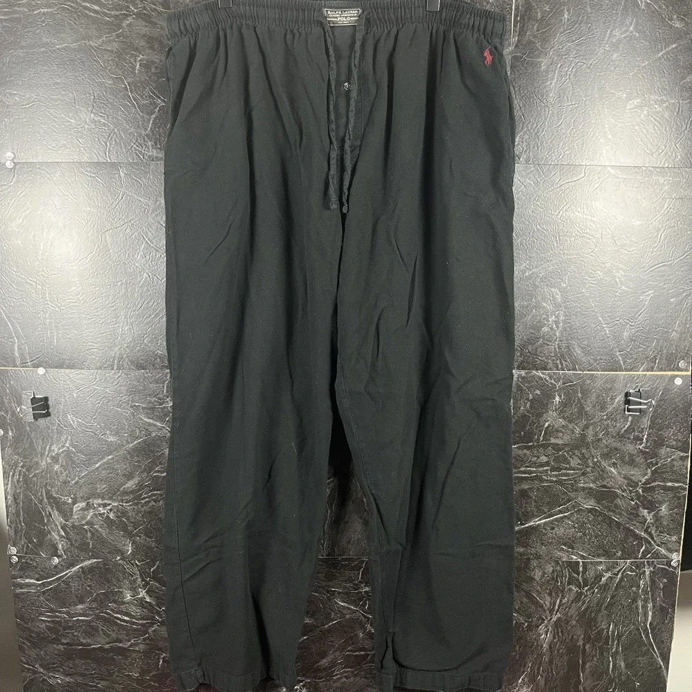 Polo Ralph Lauren Men's Black Pajama Pants XL